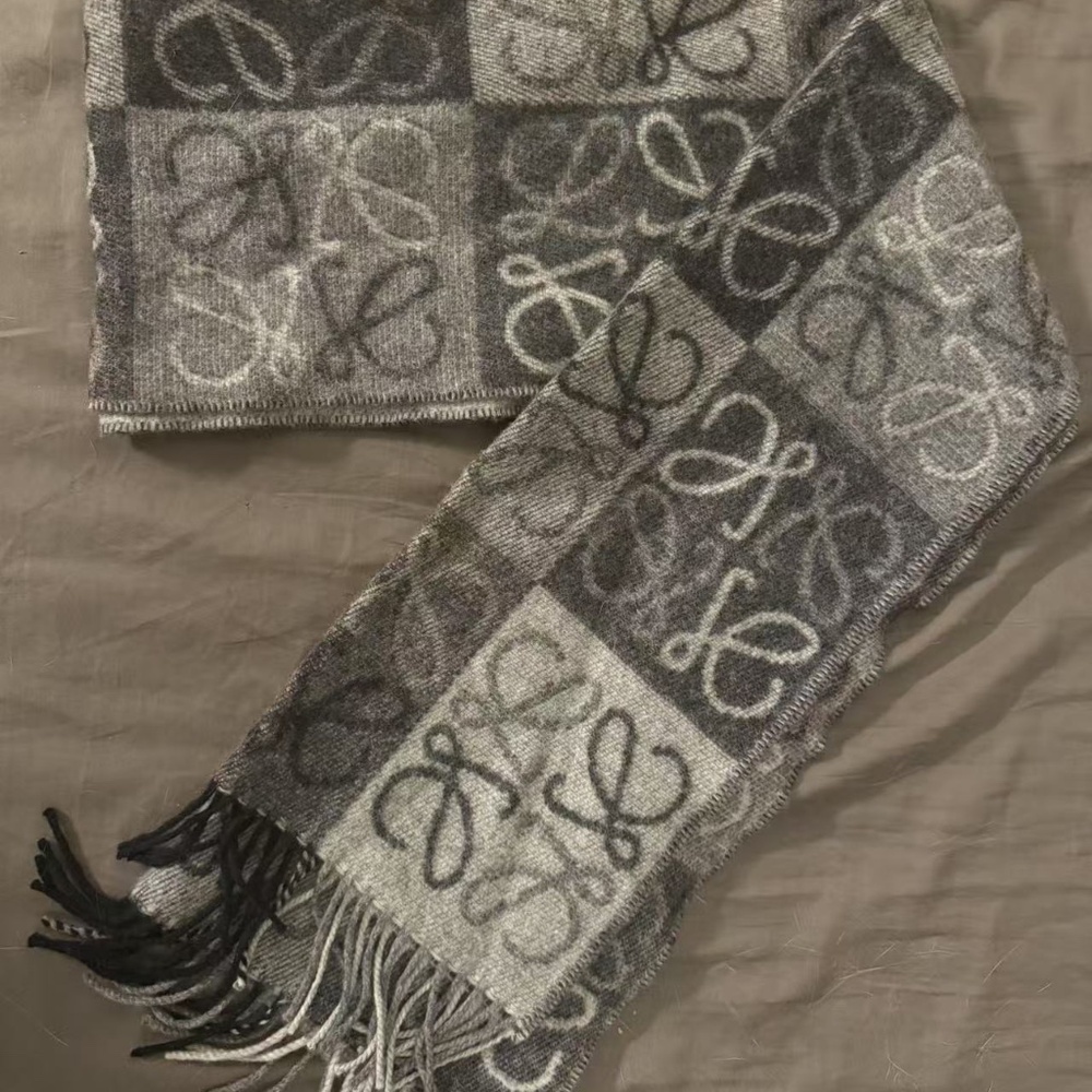 Loewe wool and cashmere scarf